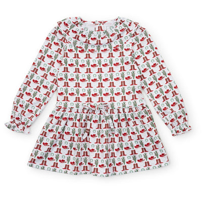 Ellery Dress - Cowboy Christmas