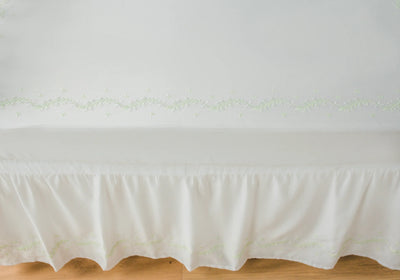 Embroidered Crib Sheet *