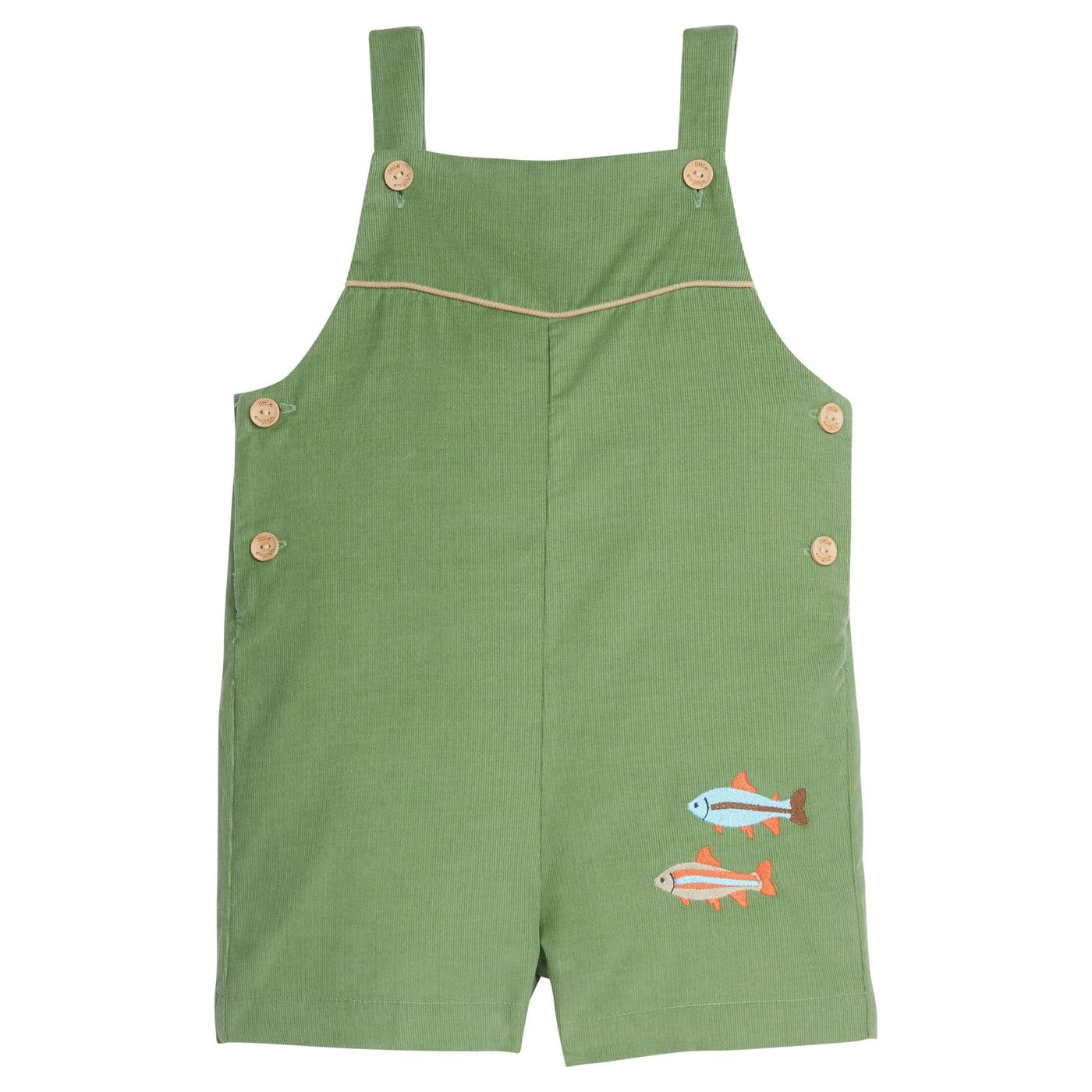 LE  Embroidered McCall Shortall - Fish