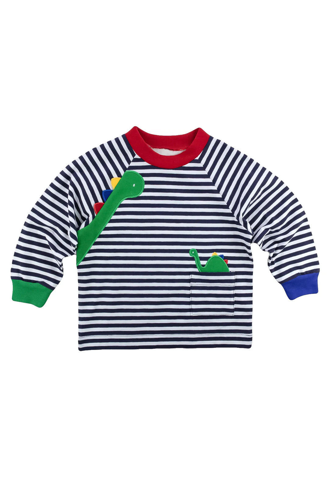 Florence Eiseman L/S Dino Stripe Shirt