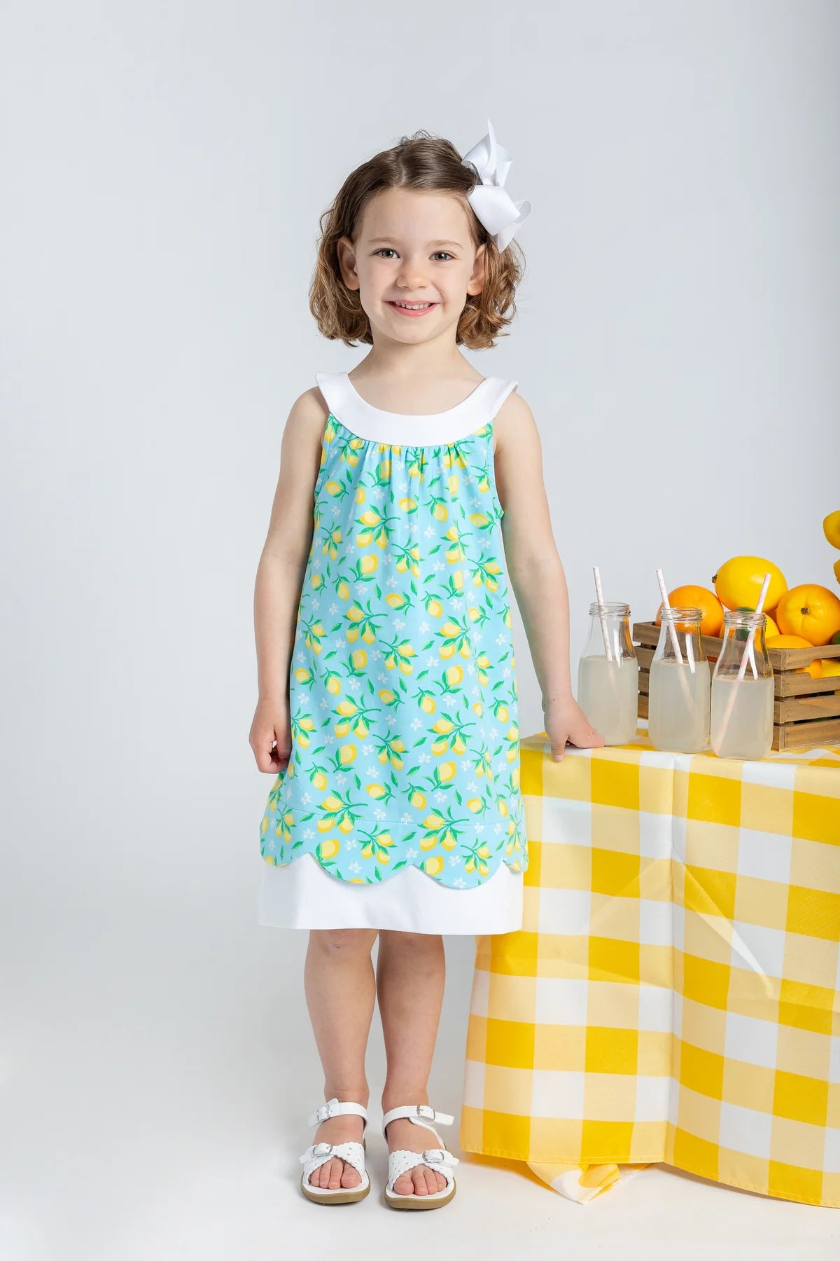 Lemon Print Dress