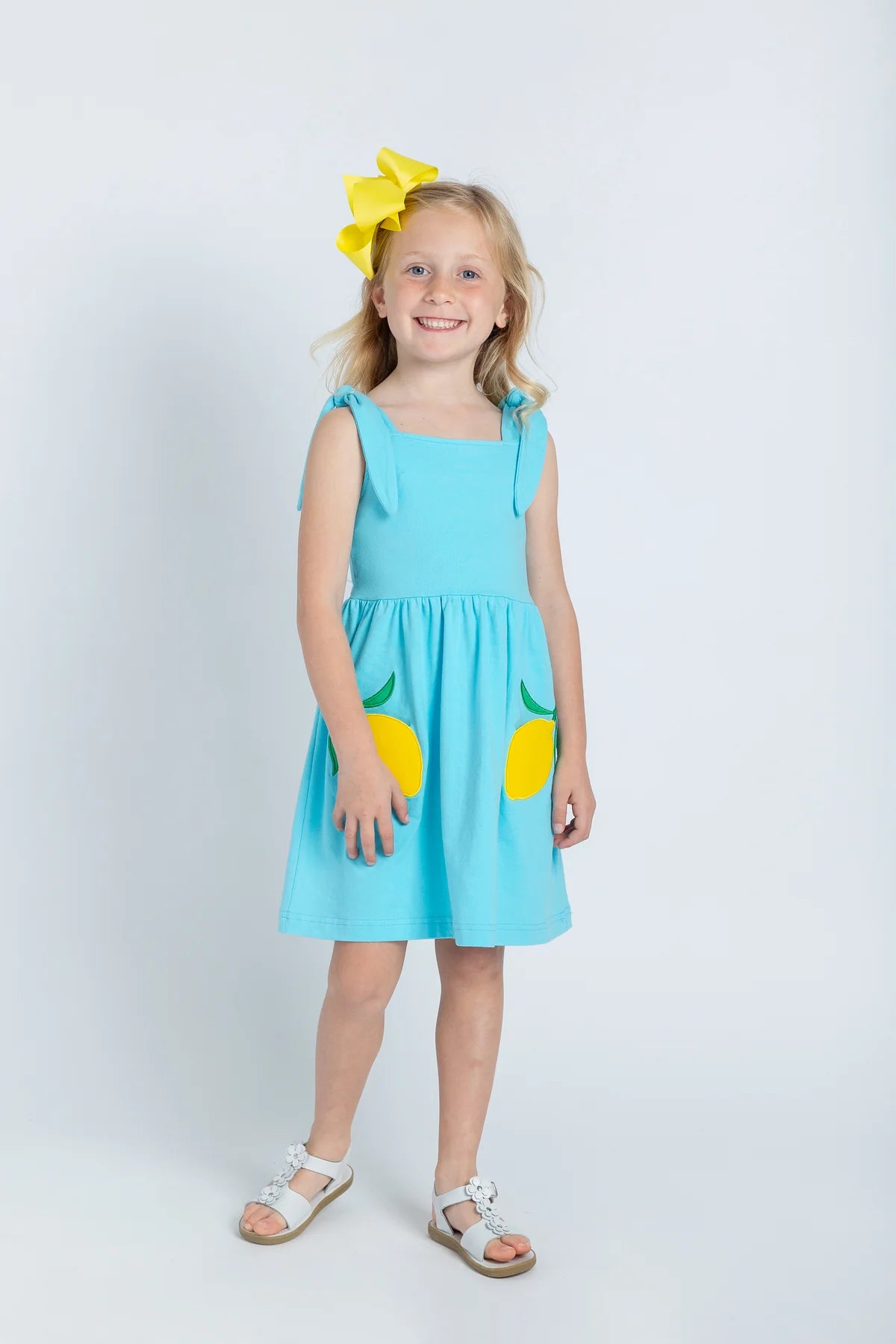 Lemon Pocket Dress