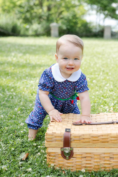 Knit Longall - Polka Dot Cherry