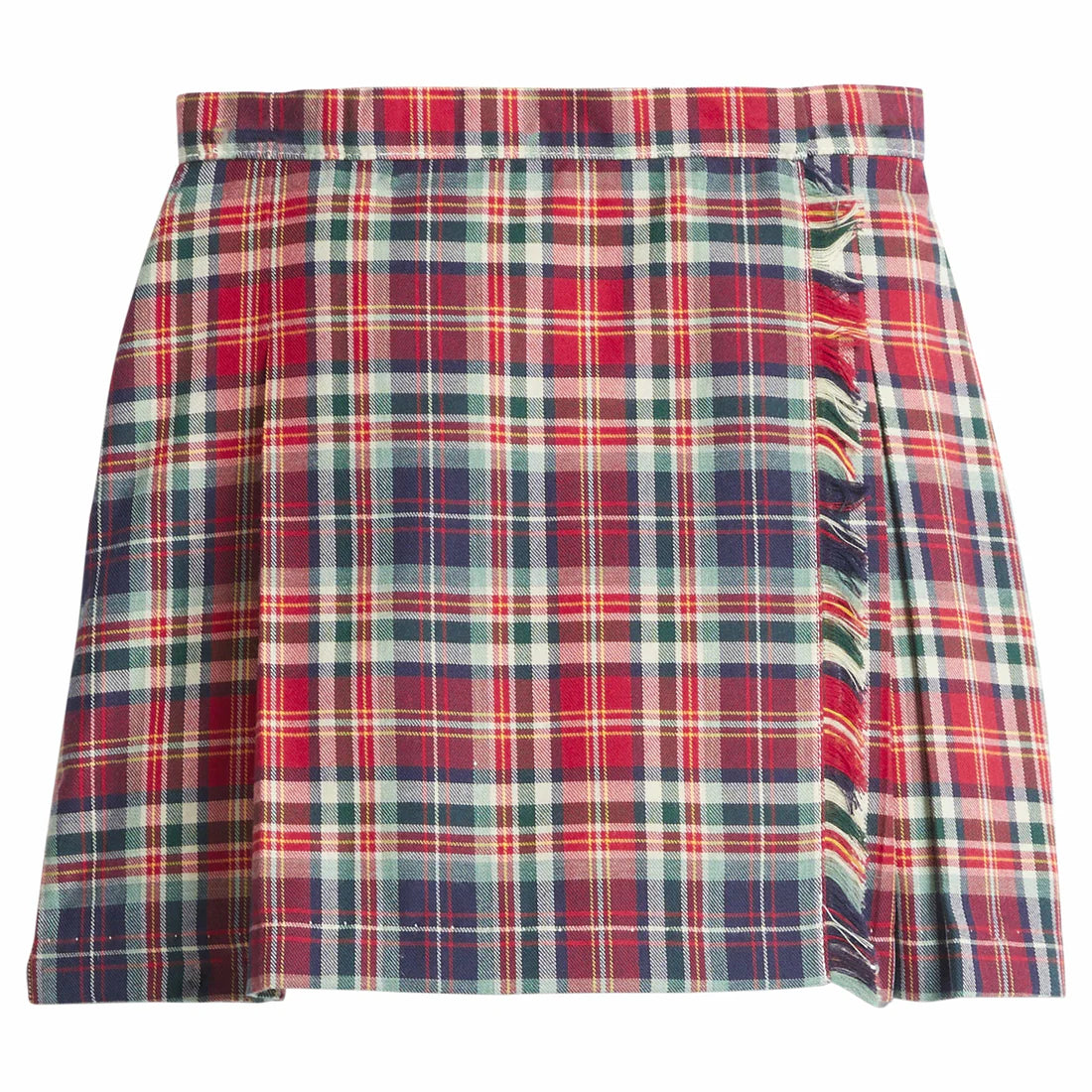 Fringe Skirt - Middleburg Plaid