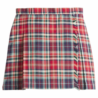 Fringe Skirt - Middleburg Plaid