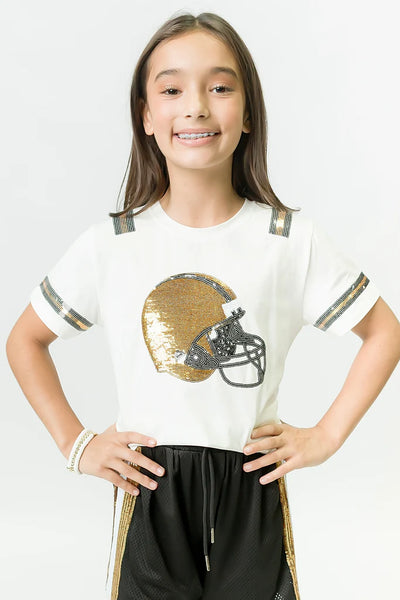 Black & Gold Helmet Shirt