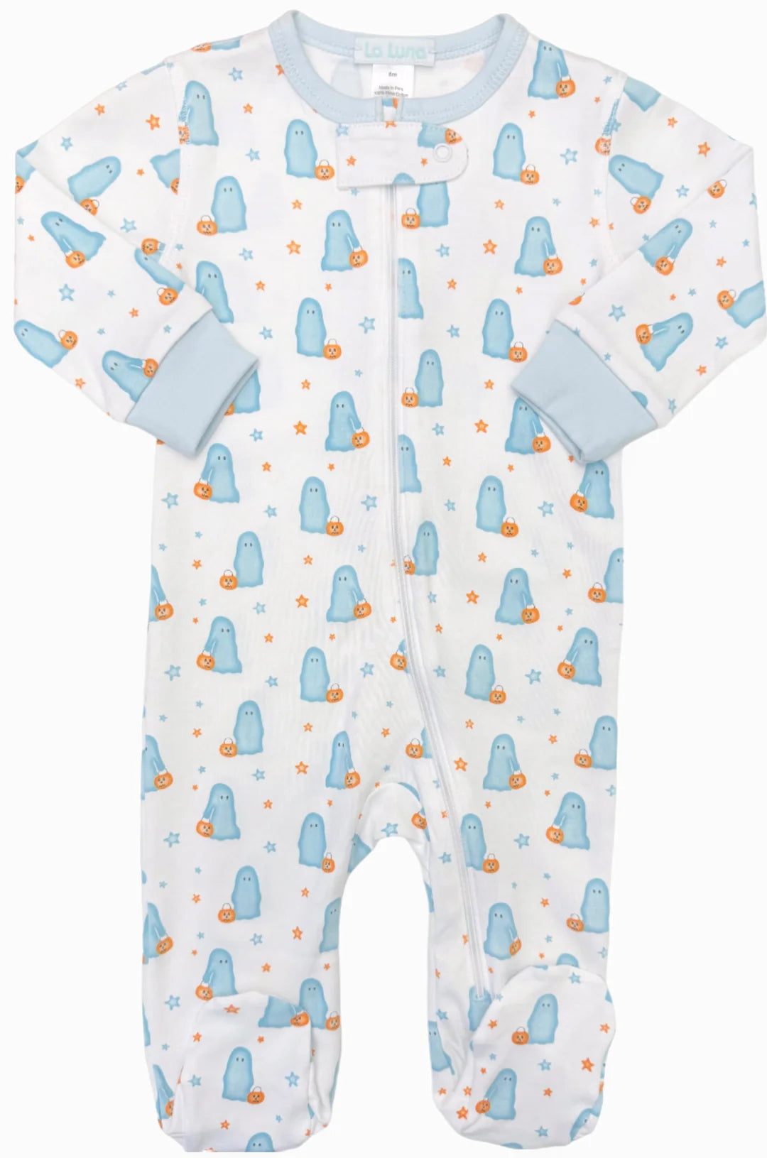 La Luna Boy Ghost Footie PJ