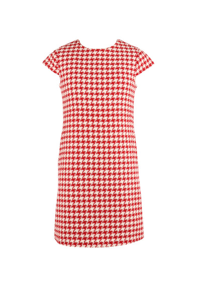 Red Isabella Shift Dress