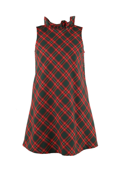 Red Plaid Blair Dress