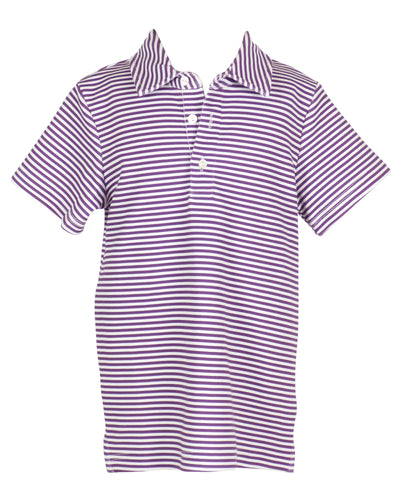 Yellow Lamb Purple Stripe Patrick Shirt