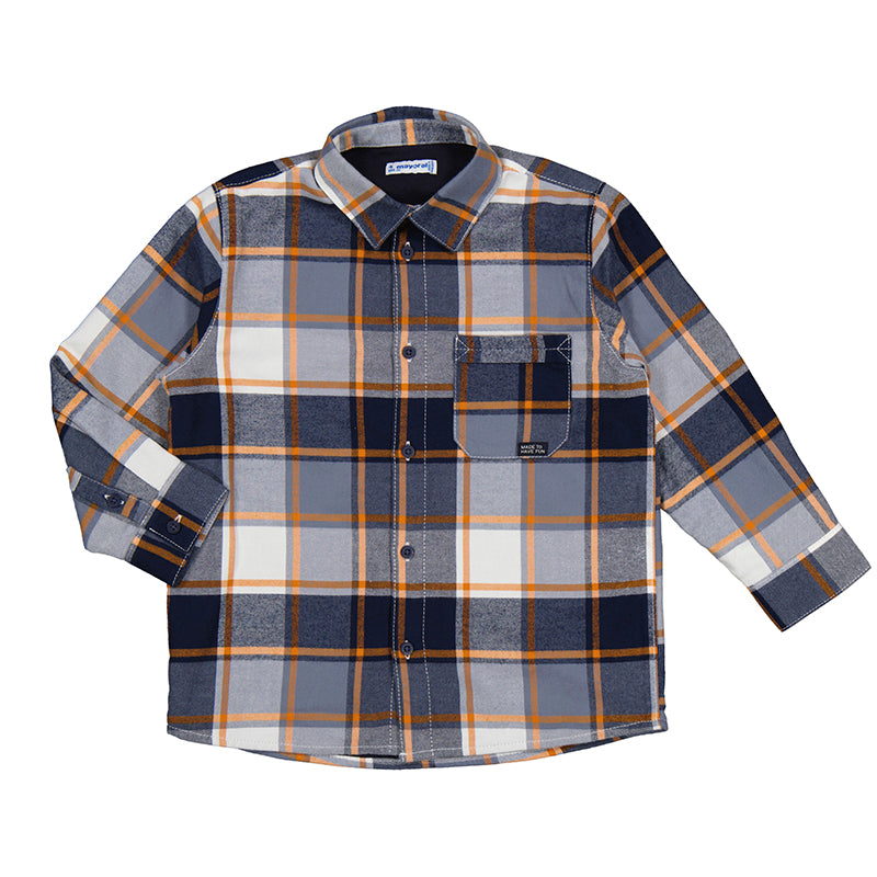 Mayoral  Checked Overshirt