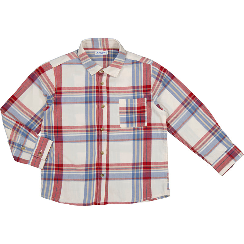 Mayoral L/S Check Shirt