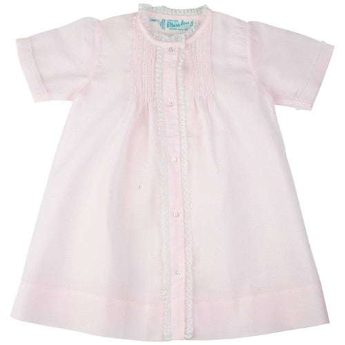 Pink Lace Folded Daygown