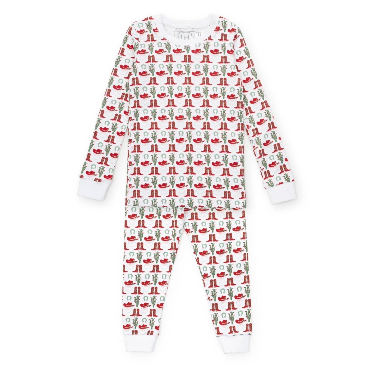 Grayson Pajama Set - Cowboy Christmas