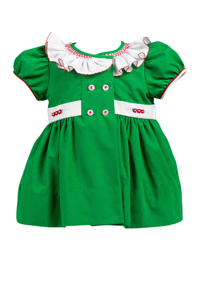 Proper Peony Green Juniper Dress **Pre-Sale**