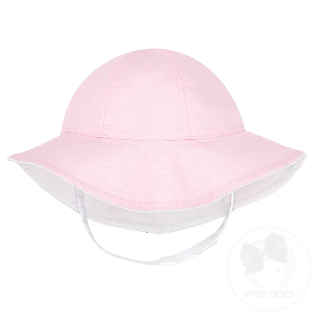 Wee Ones Rev Ruffle Brim Sun Hat