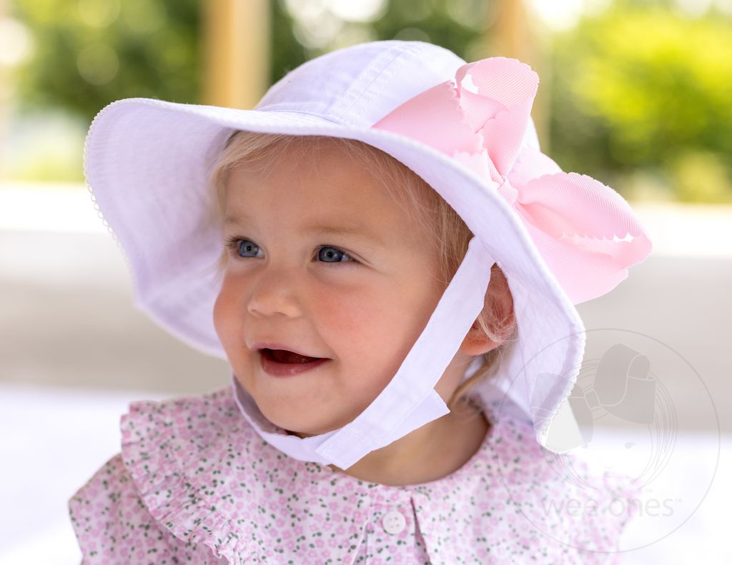 Wee Ones Rev Ruffle Brim Sun Hat