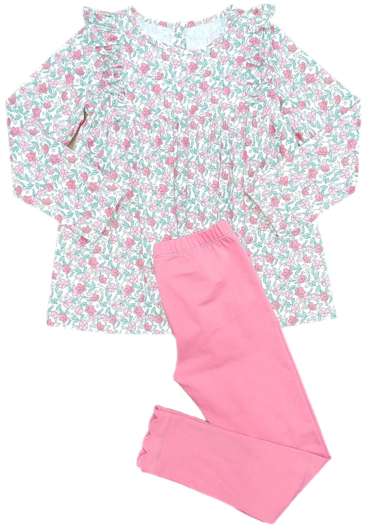 Harper Floral Green/Pink Harper Legging Set