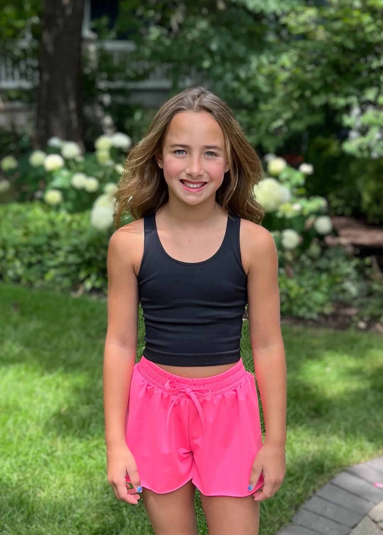 Butterfly Shorts - Hot Pink