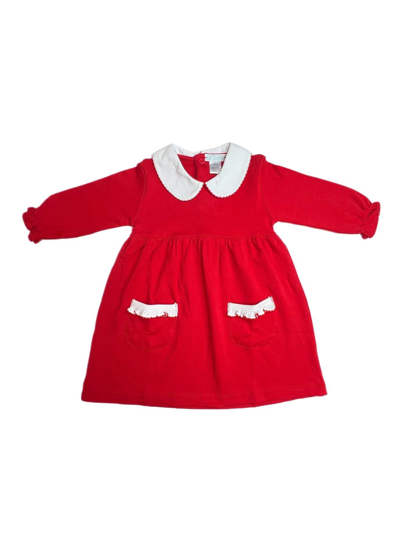 La Luna Susie Red Pocket Dress