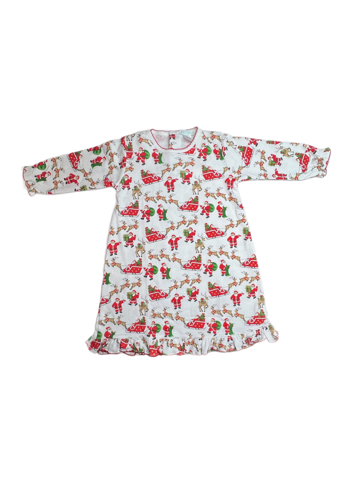 La Luna L/S Girl Sleigh Gown