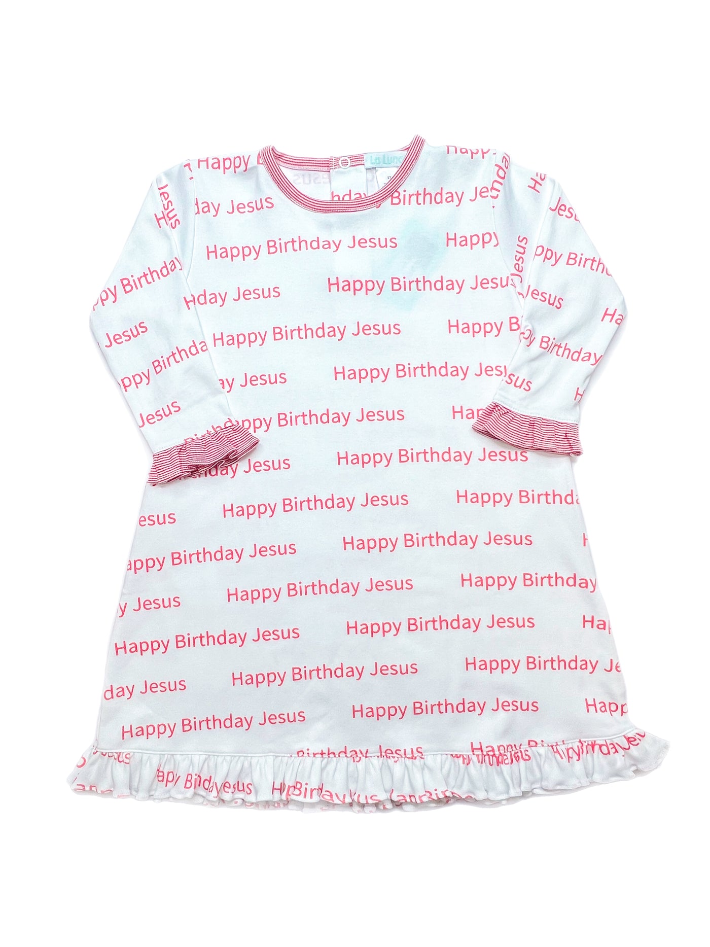 La Luna Happy Birthday Jesus Gown