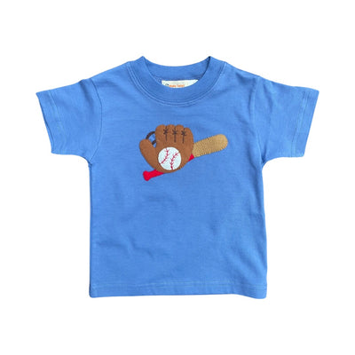 S/S Blue Play Baseball T-Shirt