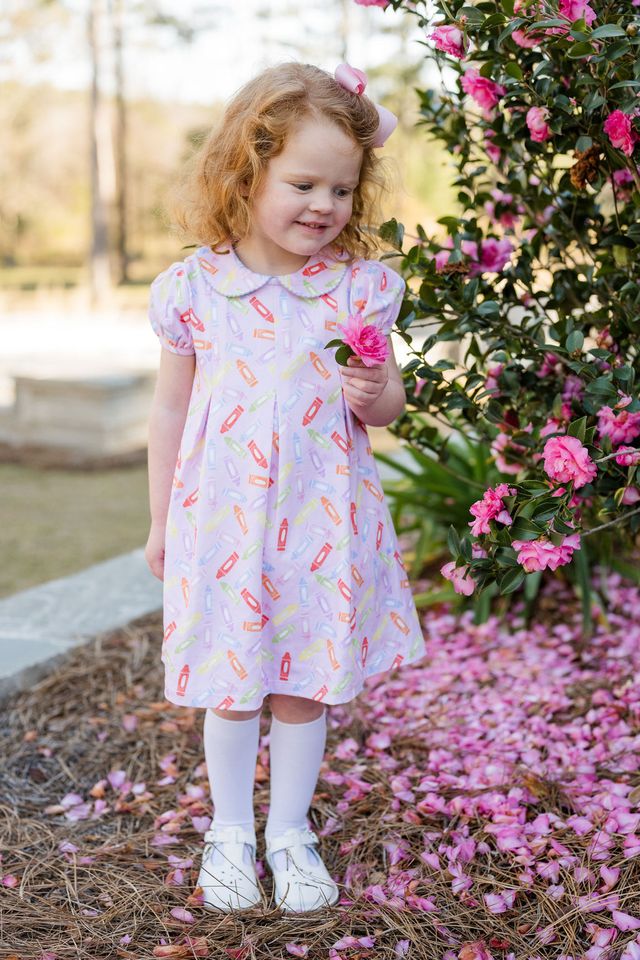 Penny Pleat Dress Back to School Knit