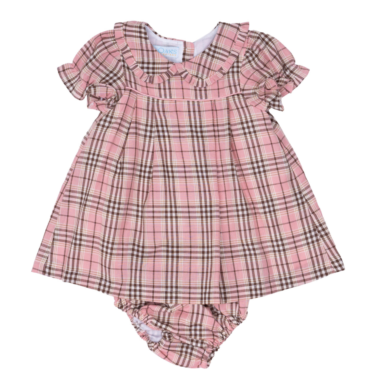 Allie Clark Bloomer Set - Autumn Rose Plaid