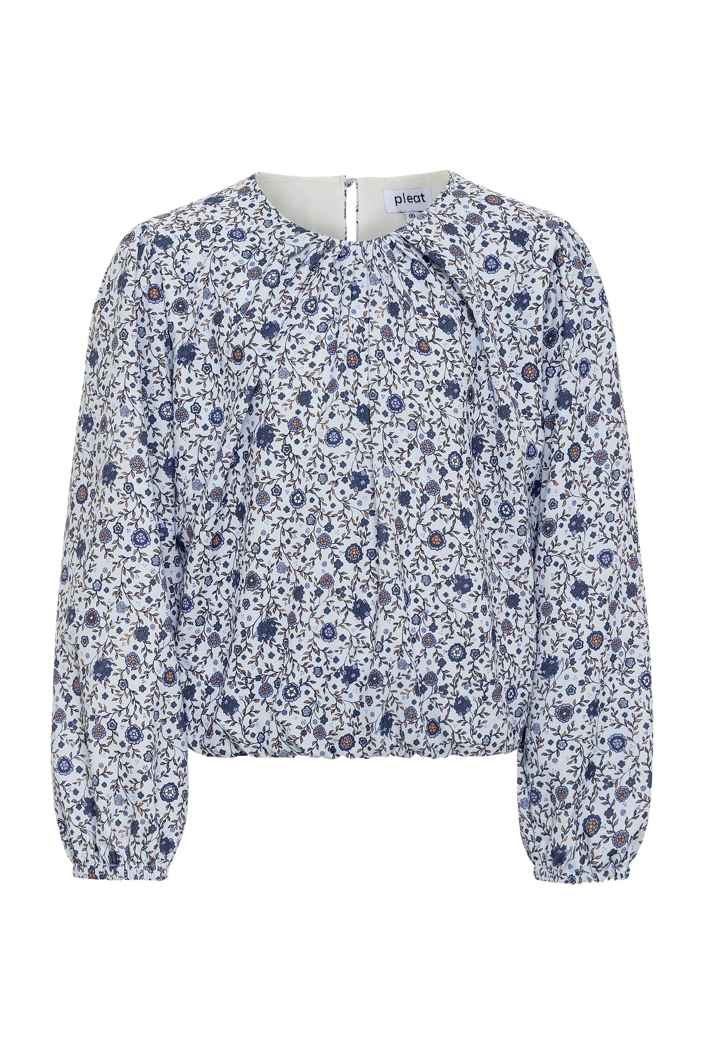 Wren Top - Forget Me Nots Blue
