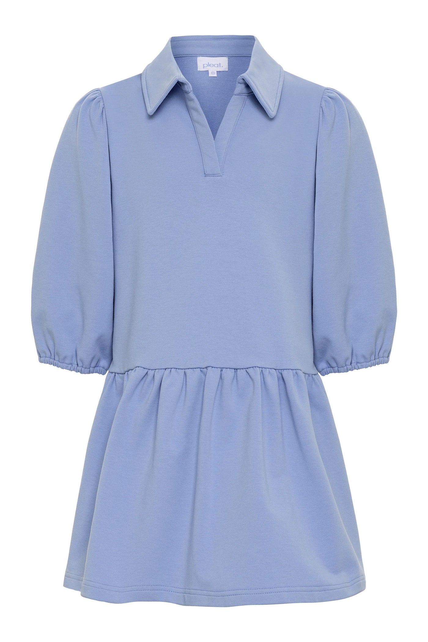 Sibley Sweatshirt Dress - Cornflower