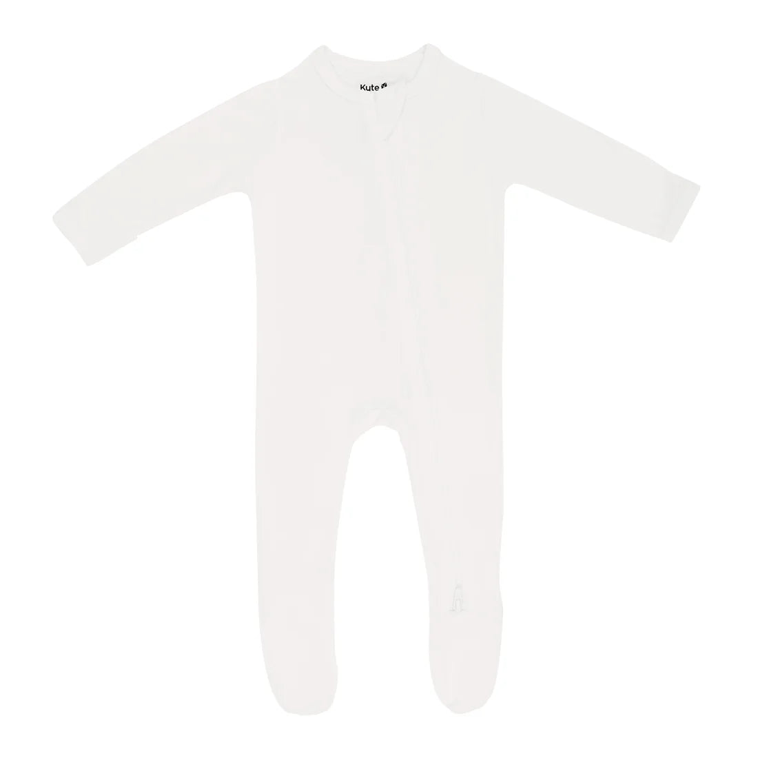 Kyte Zipper Footie - Cloud