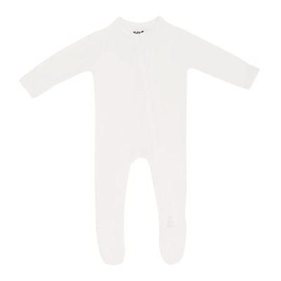 Kyte Zipper Footie - Cloud