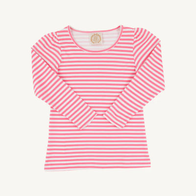 L/S Penny's Play Shirt - Romany Rose Stripe