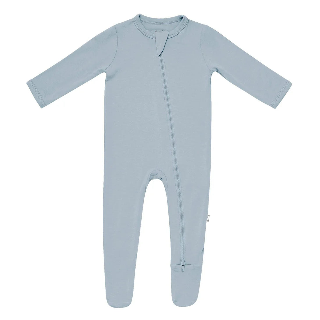 Kyte Zipper Footie - Fog