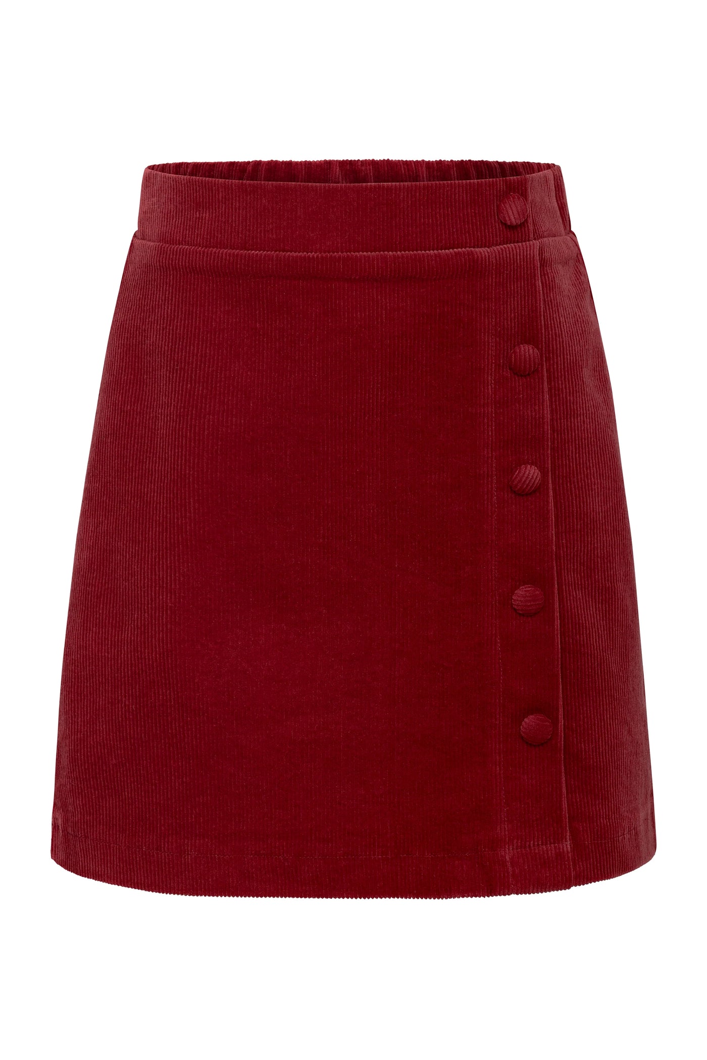 Reese Cord Skirt - Red