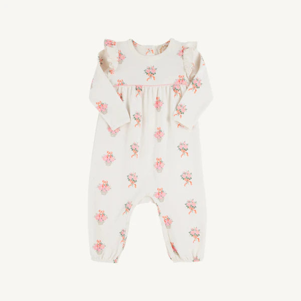 Leigh Ann Angel Sleeve Romper - Nonesuch Stems