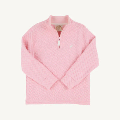 Canter Collar Half Zip - Sandpearl Pink