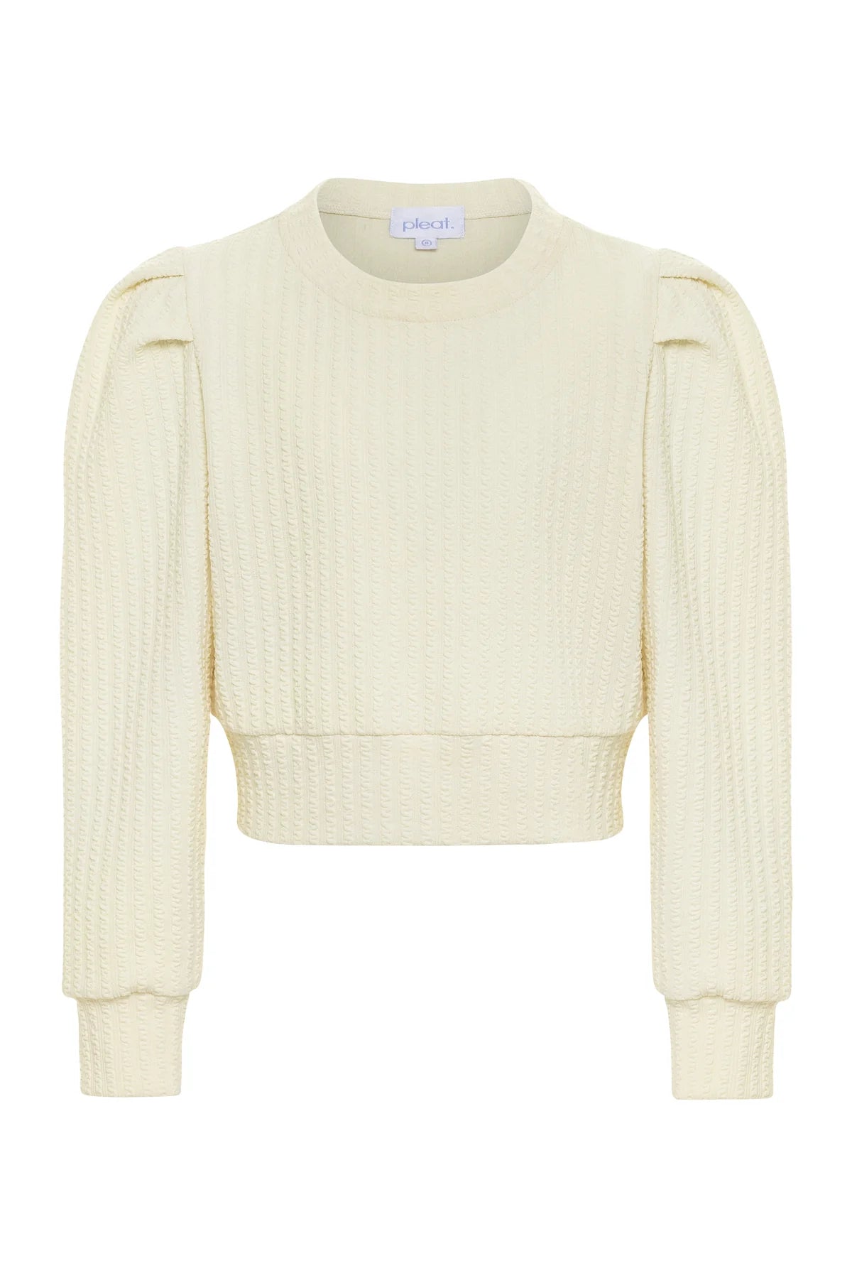 Jane Textured Sweatshirt - Cream