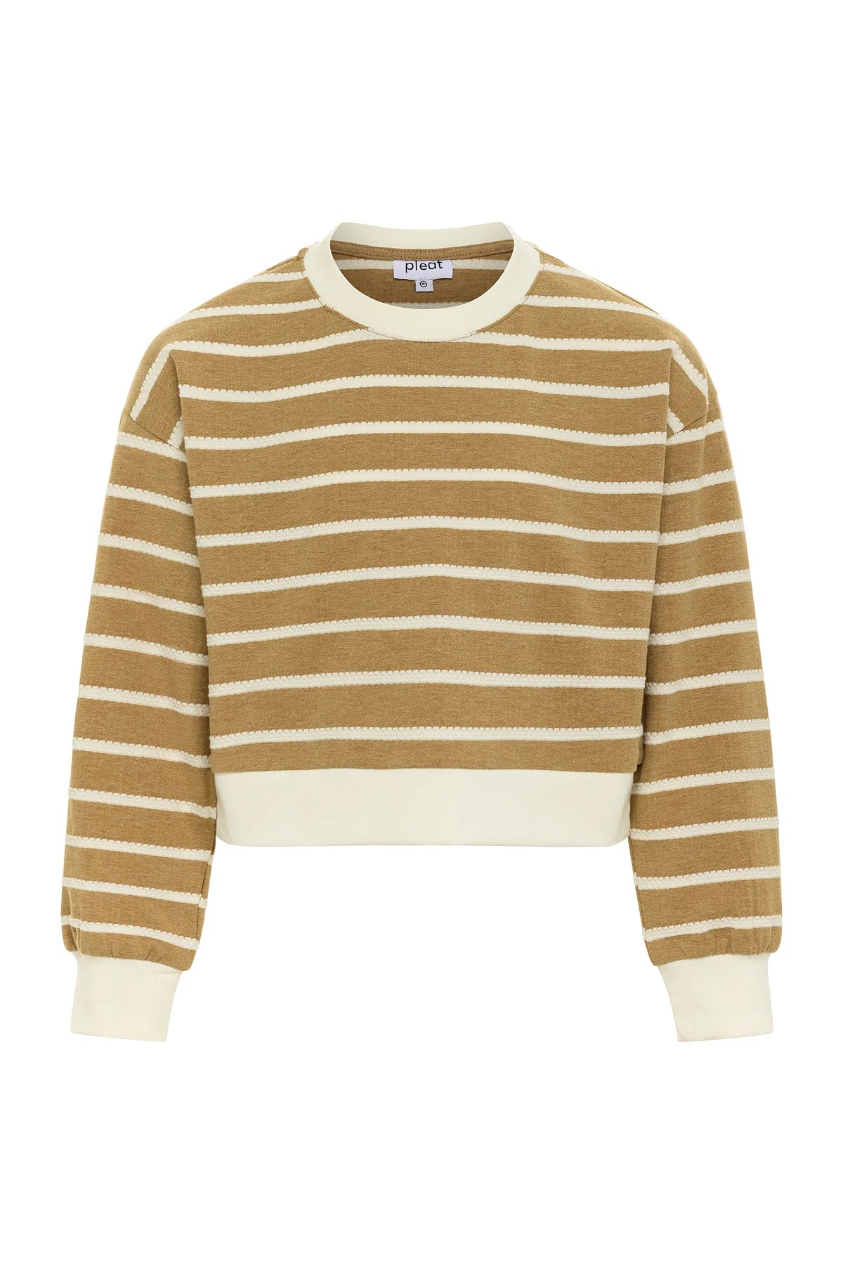 Natalie Top - Coffee Stripe