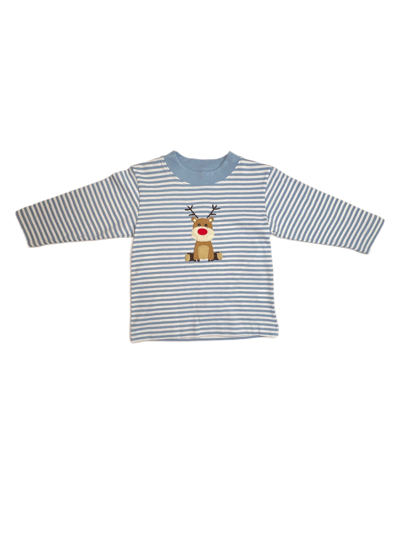 Luigi L/S Boy Rudolph Sitting Shirt