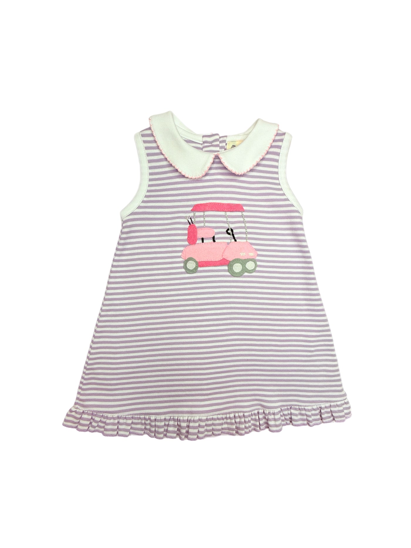 Luigi Sleeveless A-Line Golf Cart Dress