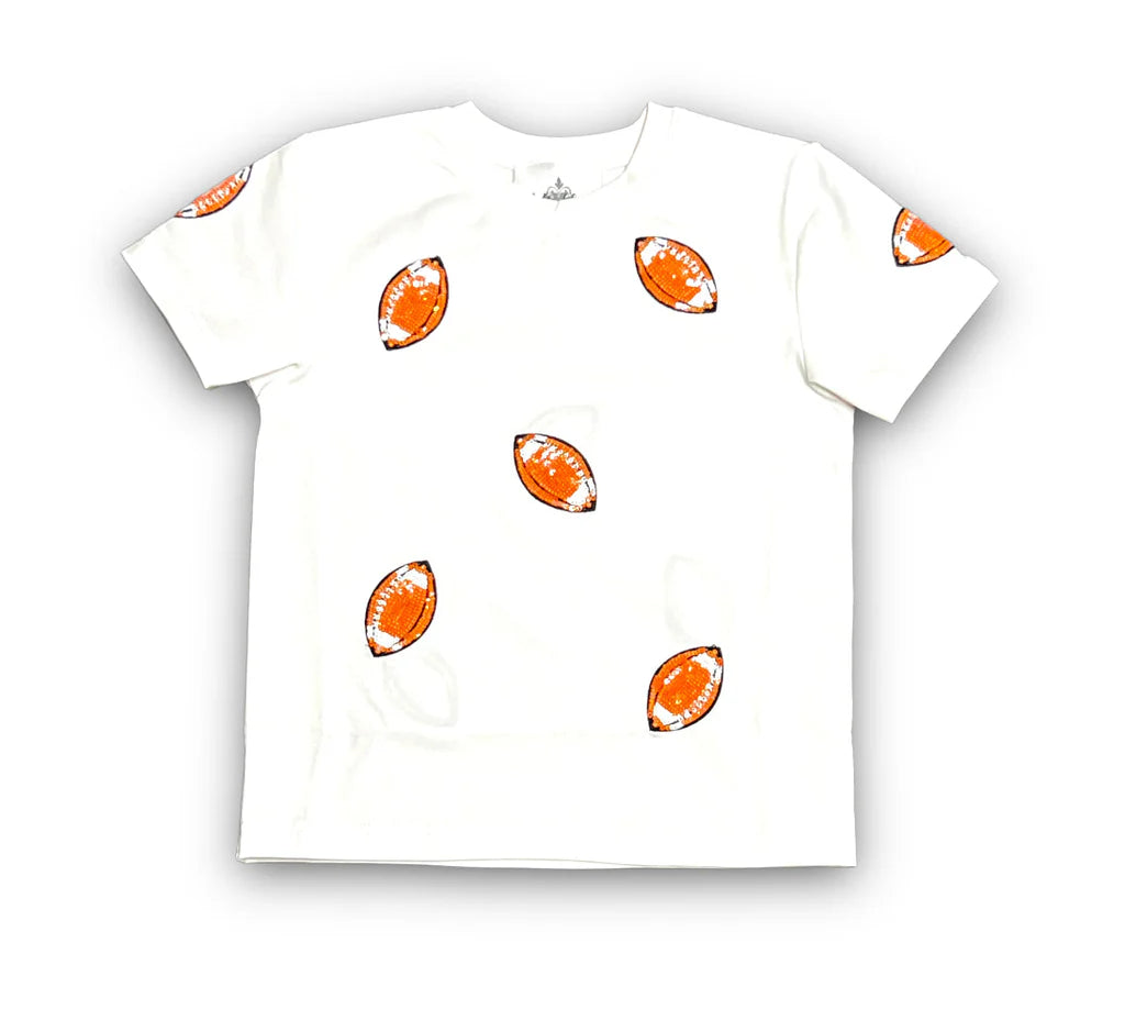 Orange Football Shirt