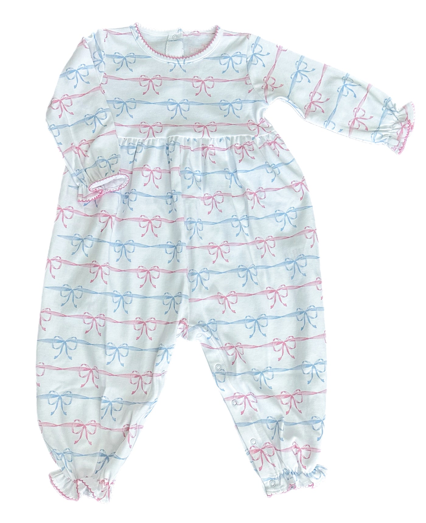 Simply Sweet Isla Pima Long Bubble PK/BL Bows