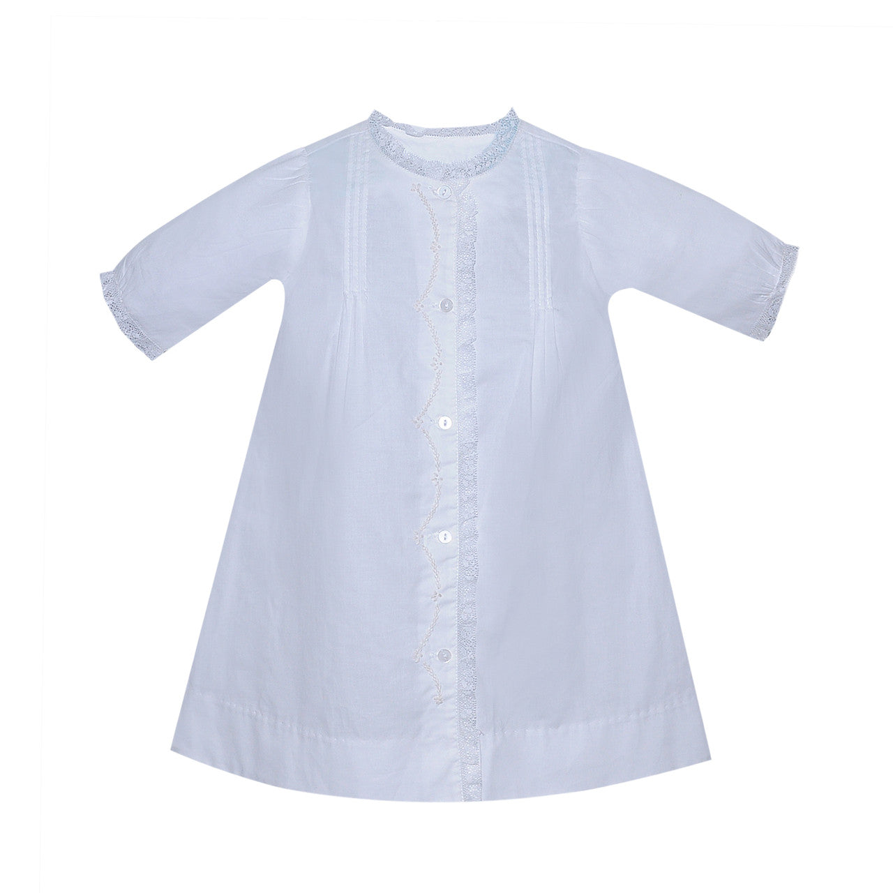 Baby Sen White Kelly Boy Daygown