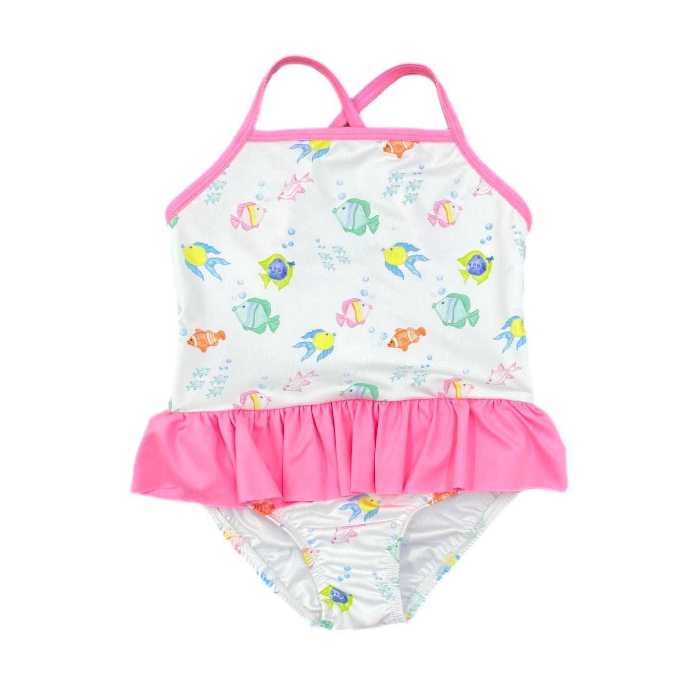 J&L Lainey 1pc Swim O'Fishally Summer