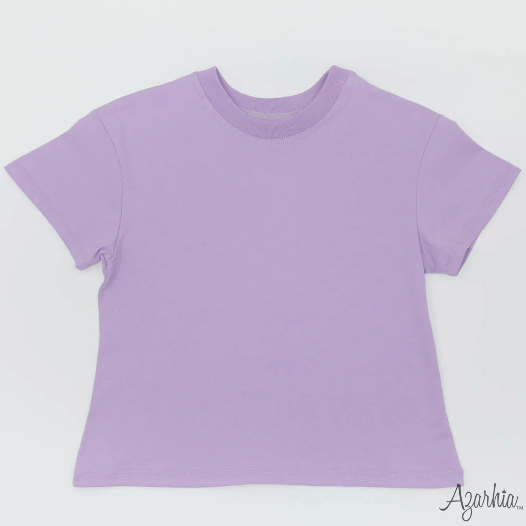 Boxy Tee - Lavender