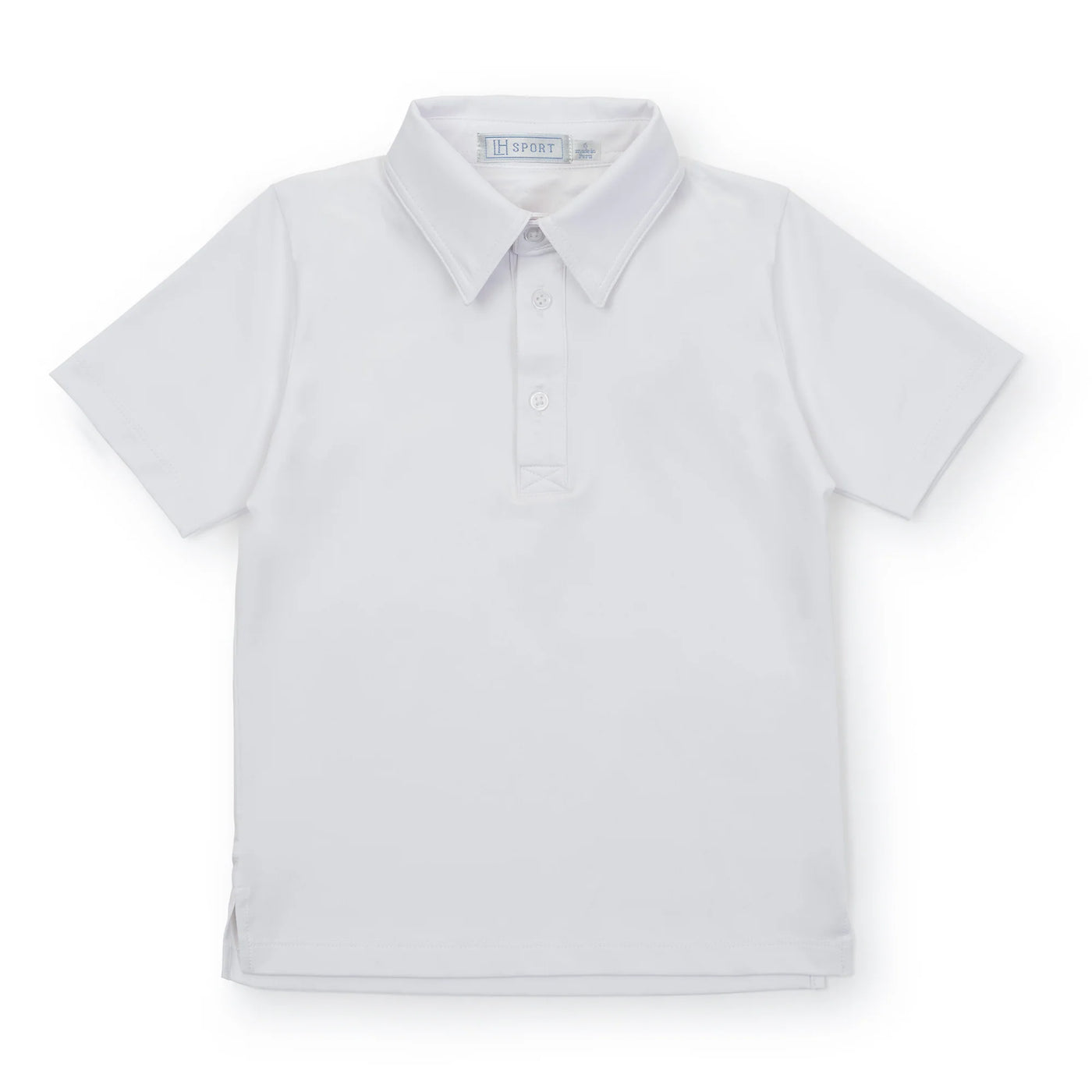 Will Boys' Performance Polo - White