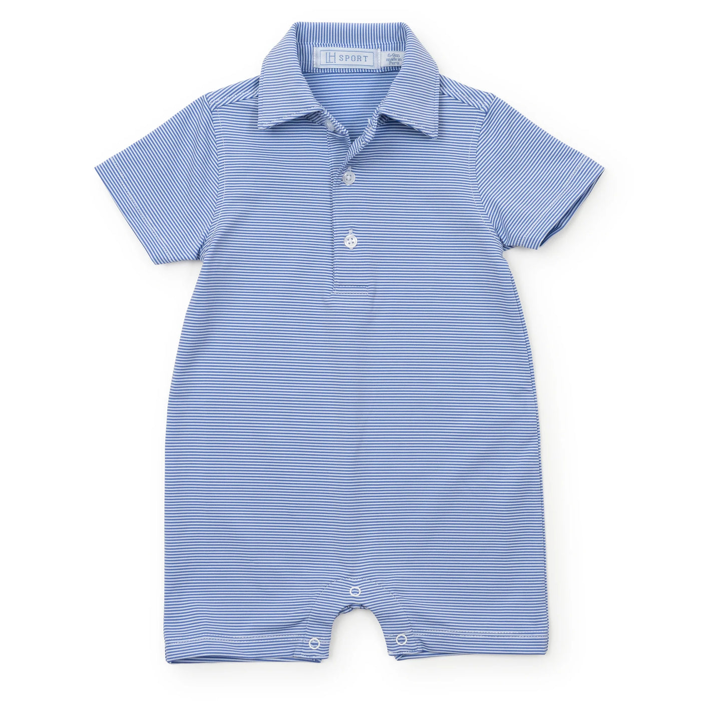 Austin Boys Performance Shortall -  Blue Stripes