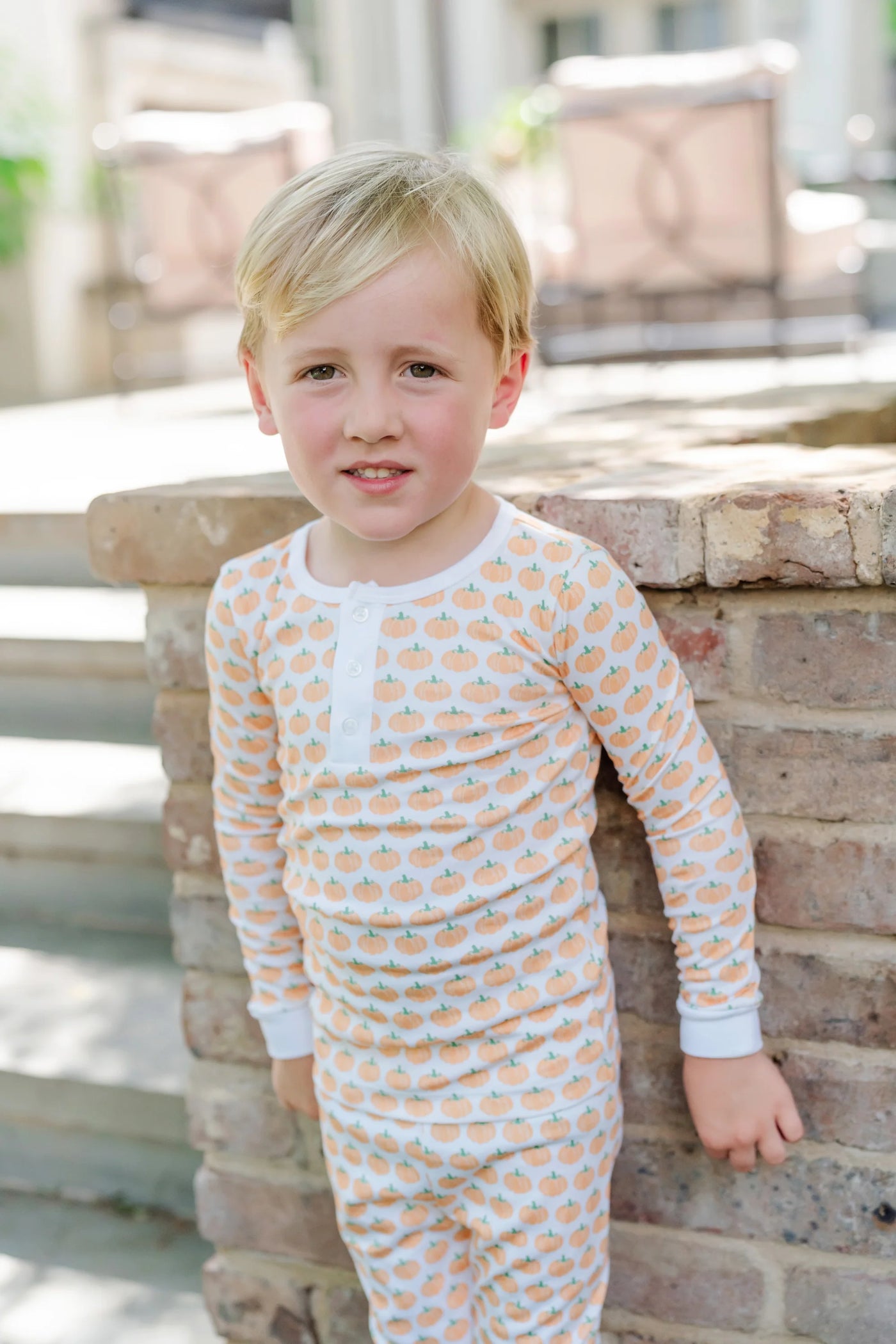 Jack Pajama Pant Set - Harvest Pumpkin